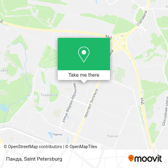 Панда map