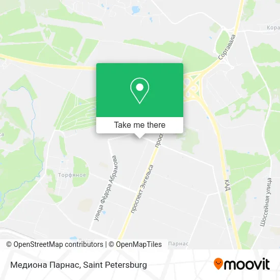 Медиона Парнас map