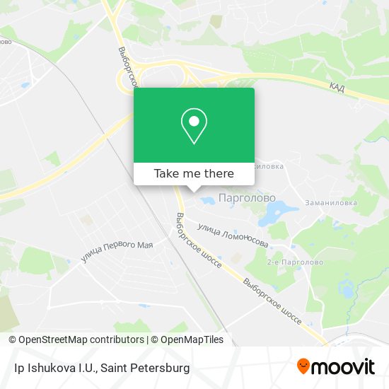 Ip Ishukova I.U. map