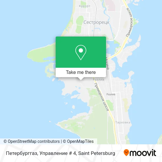 Петербурггаз, Управление # 4 map