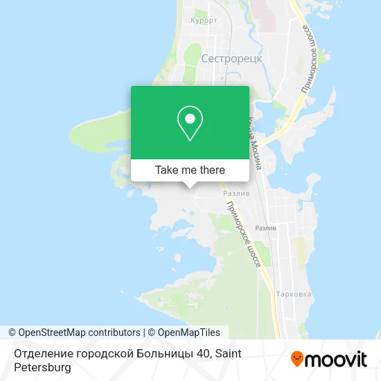 Отделение городской Больницы 40 map