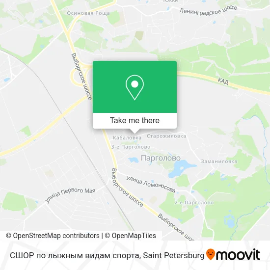 СШОР по лыжным видам спорта map