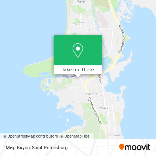 Мир Вкуса map