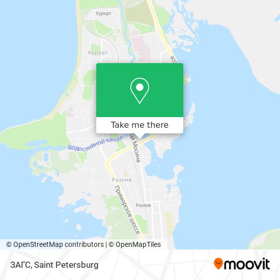 ЗАГС map