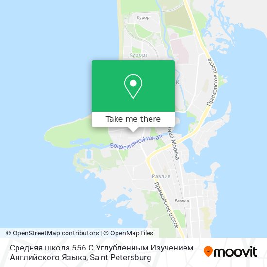 Средняя школа 556 С Углубленным Изучением Английского Языка map