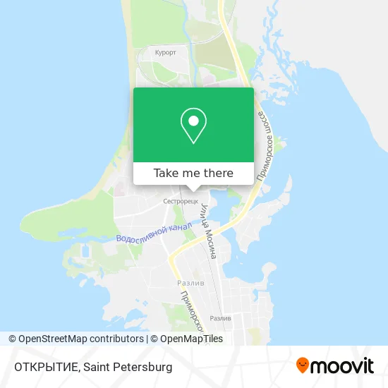 ОТКРЫТИЕ map