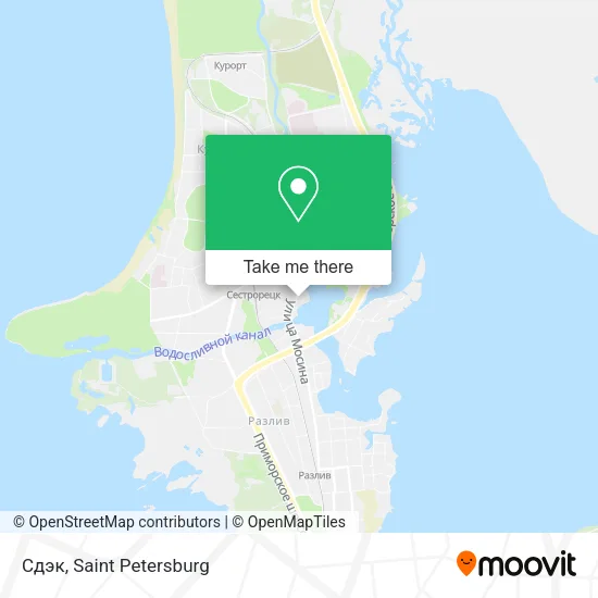 Сдэк map