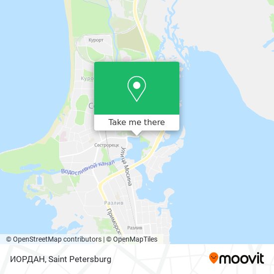 ИОРДАН map