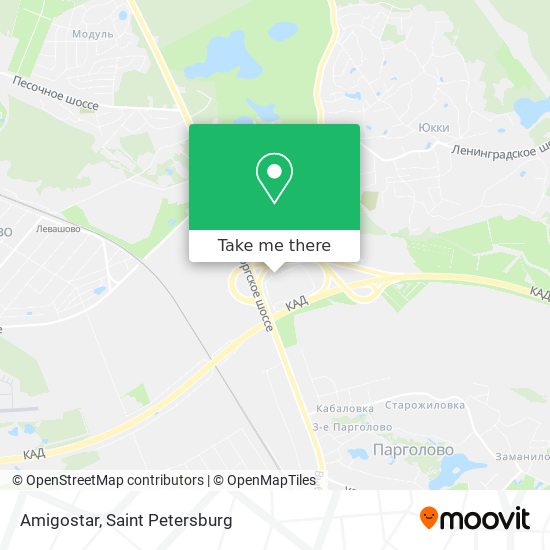 Amigostar map