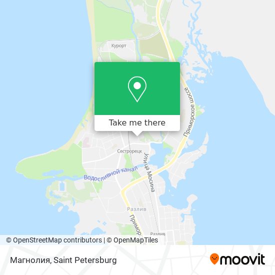 Магнолия map