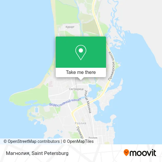 Магнолия map