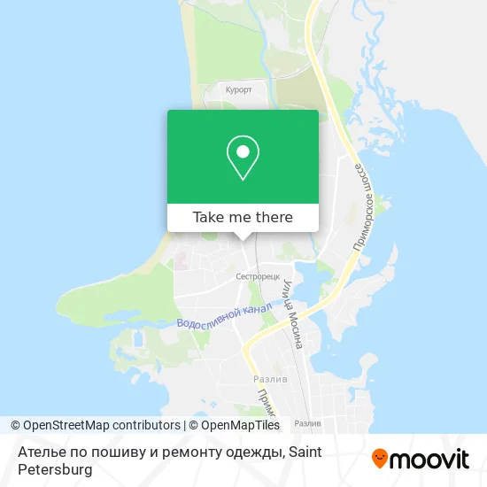 Ателье по пошиву и ремонту одежды map