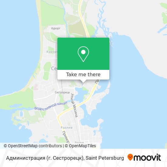 Администрация (г. Сестрорецк) map