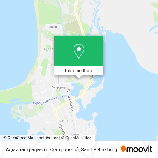 Администрация (г. Сестрорецк) map