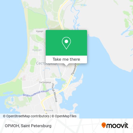 ОРИОН map
