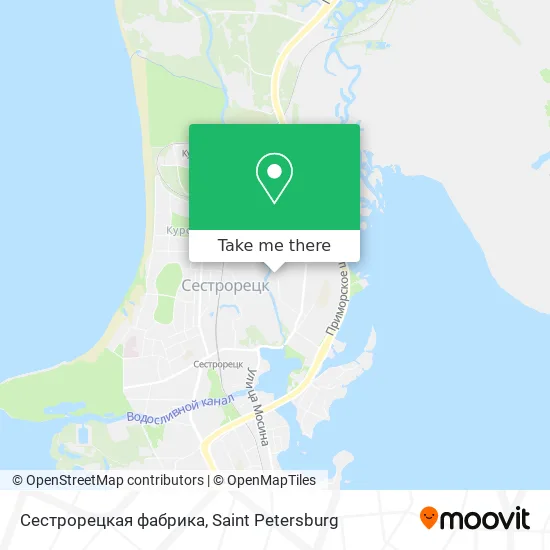 Сестрорецкая фабрика map