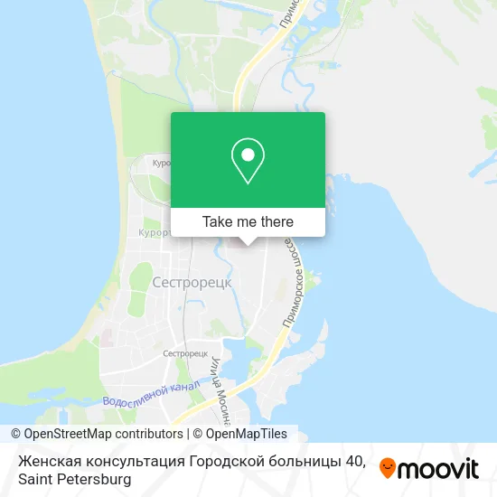 Женская консультация Городской больницы 40 map