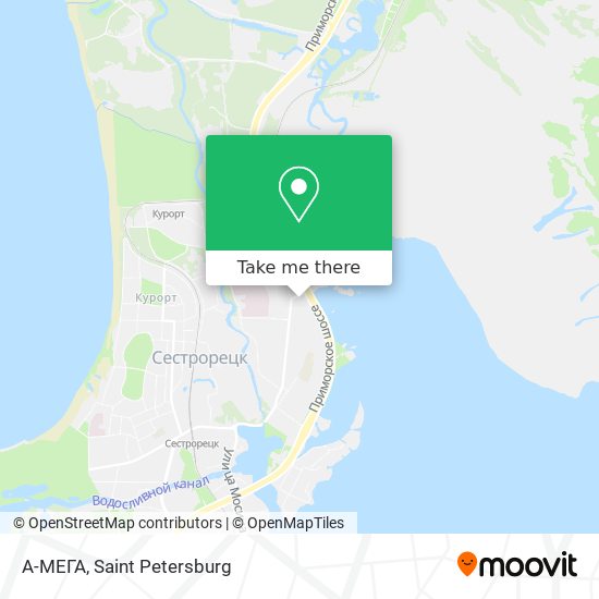 А-МЕГА map