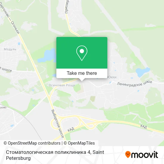 Стоматологическая поликлиника 4 map