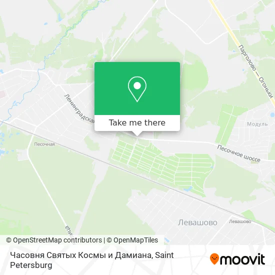 Часовня Святых Космы и Дамиана map