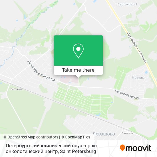 Петербургский клинический науч.-практ. онкологический центр map