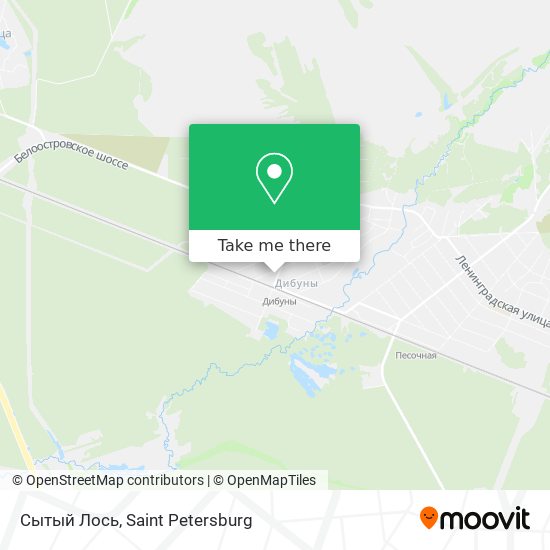 Сытый Лось map
