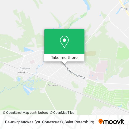 Ленинградская (ул. Советская) map