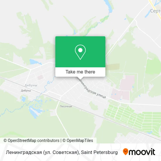 Ленинградская (ул. Советская) map
