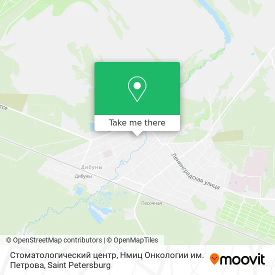 Стоматологический центр, Нмиц Онкологии им. Петрова map