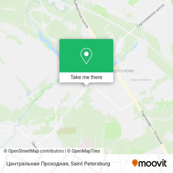 Центральная Проходная map