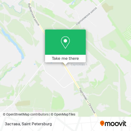 Застава map