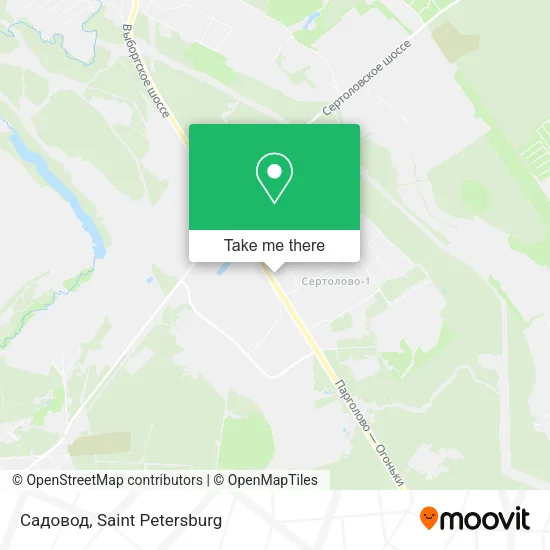 Садовод map