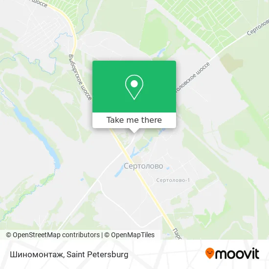 Шиномонтаж map