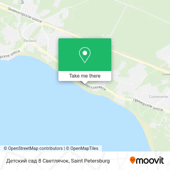 Детский сад 8 Светлячок map