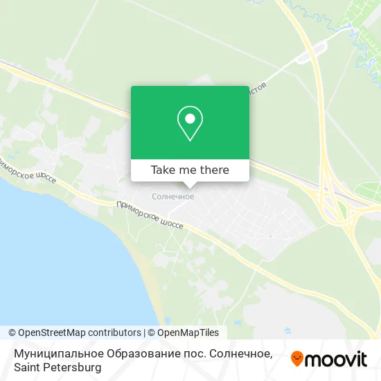Муниципальное Образование пос. Солнечное map