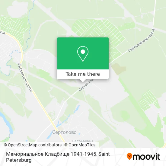 Мемориальное Кладбище 1941-1945 map