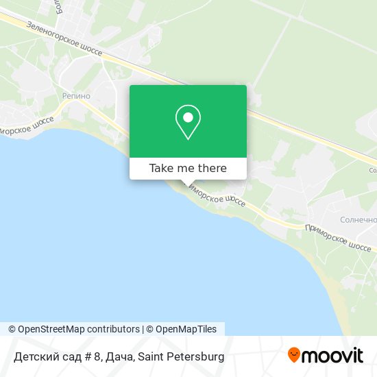 Детский сад # 8, Дача map