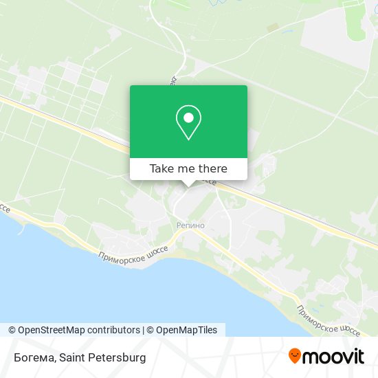 Богема map