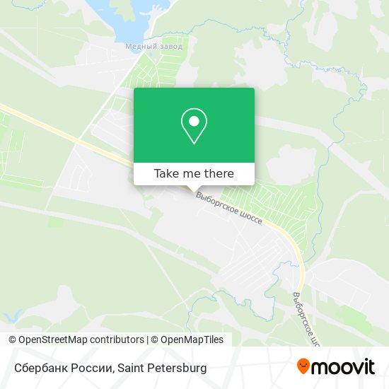 Сбербанк России map