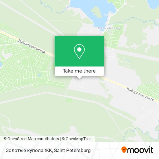 Золотые купола ЖК map
