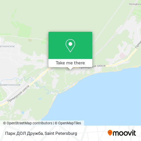 Парк ДОЛ Дружба map