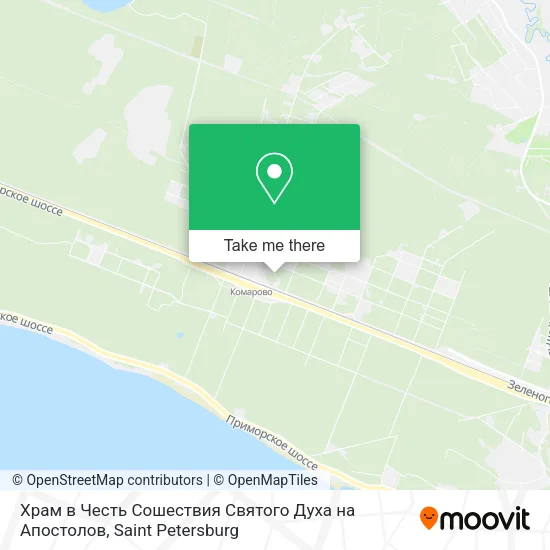 Храм в Честь Сошествия Святого Духа на Апостолов map