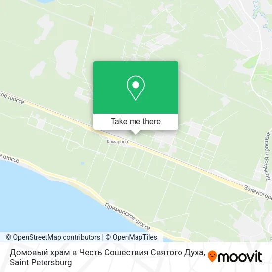 Домовый храм в Честь Сошествия Святого Духа map