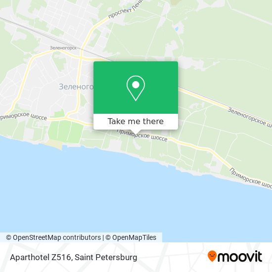 Aparthotel Z516 map