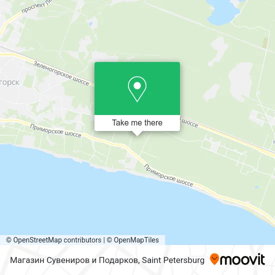 Магазин Сувениров и Подарков map