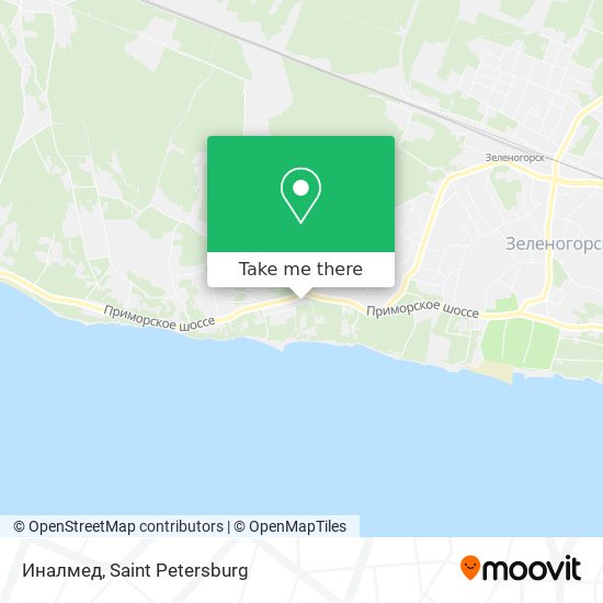 Иналмед map