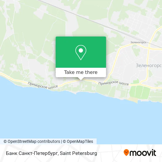 Банк Санкт-Петербург map