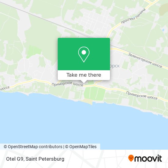 Otel G9 map