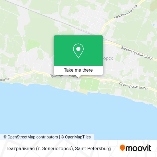 Театральная (г. Зеленогорск) map