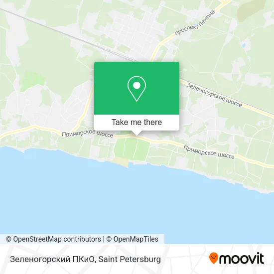 Зеленогорский ПКиО map